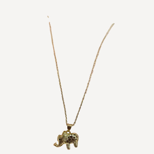 Luxury Good Luck Elephant Pendant Necklace